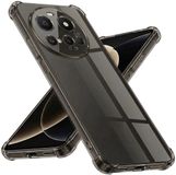 Techsuit Hoesje geschikt voor Xiaomi 15 Ultra - Shockproof Silicone Back Cover - Zwart