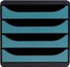 Exacompta Ladenbox Big Box 4 laden Skandi - Pacific blauw