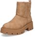 Tamaris - Dames - Enkellaarzen - Bruin - Synthetisch - Ritssluiting - 5-7 cm hakhoogte