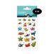 MY MANDARINE 560384Cpack - 3D Stickers Cooky - PAK MET 10 vellen 12x8 cm - 290 stickers - ZEEDIEREN