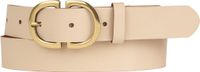 Van Zon Mode Ceinture 30656 Femme Cuir Basique Doré Boucle classique