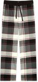 Schiesser Heren Lange Flanellen Pyjamabroek - Geruit - MIX & RELAX - Maat 52