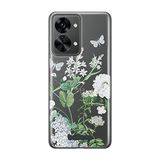 ERT GROUP mobiel telefoonhoesje voor Oneplus NORD 2T 5G origineel en officieel erkend Babaco patroon Flowers 033