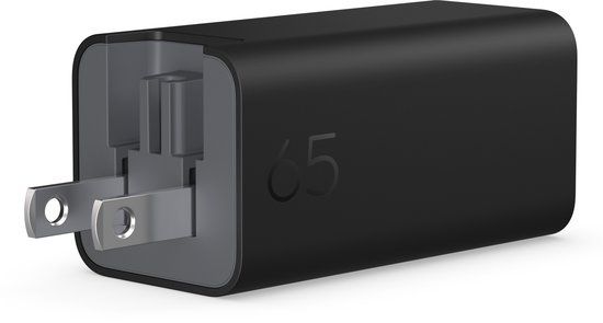 HP 65W GaN Wall Charger - Zwart