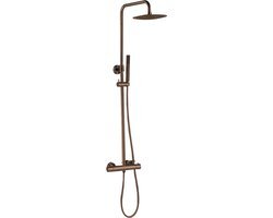 Best Design Moya thermostatische regendouche-opbouwset Sunny Bronze 4008550