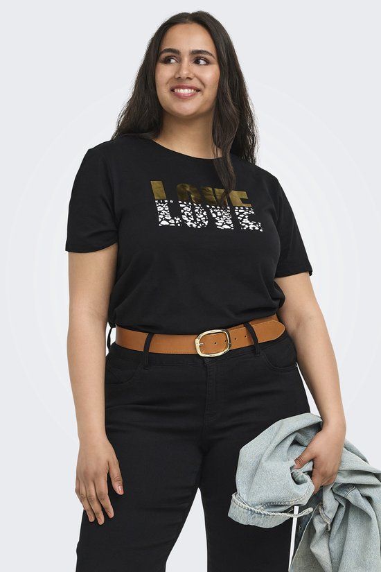 ONLY CARMAKOMA ONLY eco shirt korte mouw