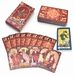Tarotdeck Waterdicht PVC - 78 Tarotkaarten + 2 Verzamelkaarten - Engelse Kleurengids - Gouden Folie - Bourgognerood - Spirituele Ervaring