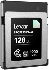 Lexar 128GB CFexpress Type B Professional Diamond Series 1900MB/s geheugenkaart