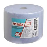 WypAll L10 Extra doekjes 7140 op de grote rol – 1 rol met 1.500 blauwe, 1-laagse doekjes