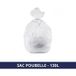 Filfa France Sac Poubelle 130l 32μ Transparent X100 Sacs