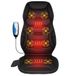 COMFIER Massagekussen met warmte, vibrerend massagekussen met 8 massageknopen en 5 modi, rugmassageapparaat voor ontspanning thuis en op kantoor, cadeaus voor mama, papa