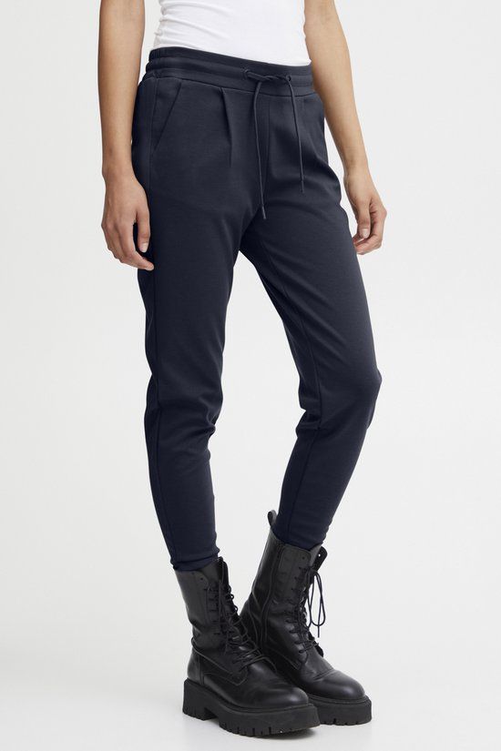 ICHI IHKATE PA2 Women's Trousers - Size L - Total Eclipse