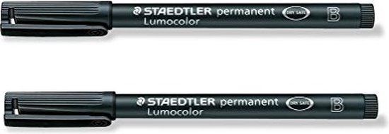 STAEDTLER Lumocolor B Permanent Zwart