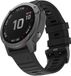 By Qubix Qubix - Siliconen bandje - Zwart - 26mm Quickfit - Geschikt voor Garmin Epix Pro Gen 2 (51mm) / Quatix 7X / 6X & Tactix 7 (pro)
