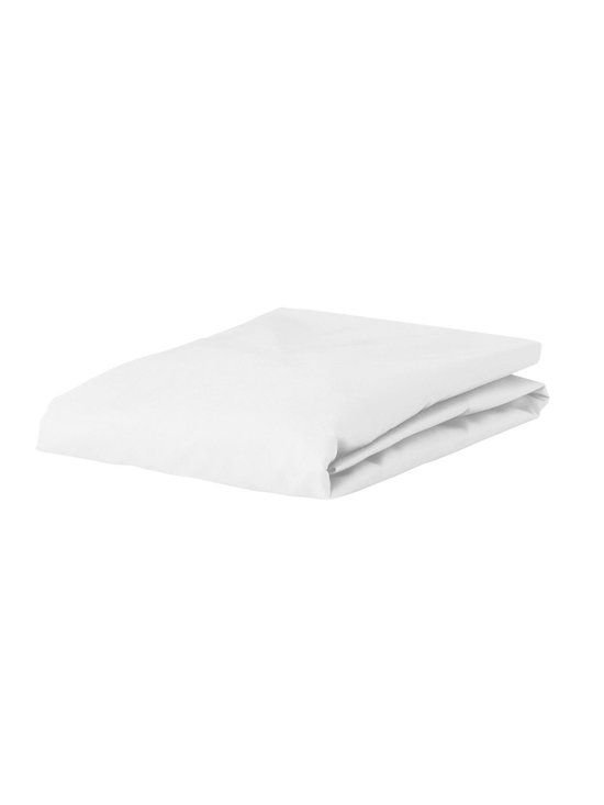 Essenza Premium Percale Hoeslaken Wit - 90x210 cm