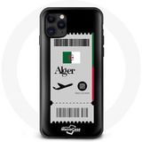 Maniacase Etui voor Oppo A32 De wolf en de zij-wolf Dier zwart-wit