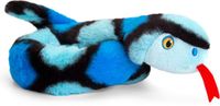 Keel Toys Pluche knuffel slang blauw 65 cm