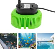 Pompe de couverture de piscine - Pompe submersible - Hauteur de refoulement max. 3,2 m - 75 W - 220 V - Prise UE - Noir