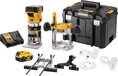 DeWALT DCW604P2-QW 18V XR Brushless Accu Boven- en kantenfrees set (2x 5,0Ah) in TSTAK - 30mm