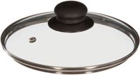 5Five Universele pannendeksel - Glas - Transparant - Diameter 18 cm