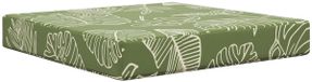 vidaXL - Buitenbankkussen - Polyester - Blad - Design - 60 x 60 cm