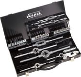 VÖLKEL Handtap- en Snijplaat-set P.V.1, ISO Metrisch Draad DIN 13, M3 - M12