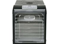Lund Voedseldroger - Droogoven - RVS - 700W - 9-Laags - 8 Hitte-niveaus - 35° - 70°C