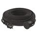 EMOS - IP44 verlengkabel 30 m - zwart