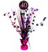 Amscan Tafeldecoratie 40 Jaar 46 Cm Zwart/roze