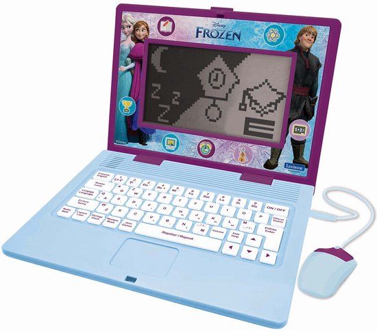 Lexibook Frozen Disney Laptop met 124 activiteiten FR/EN