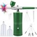 Airbrush set met compressor, 0,3 mm, USB, draagbaar, geschikt voor make-up en kunst