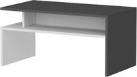 homemaniac Homemania Ada Salontafel 90x50x43 cm wit/antraciet