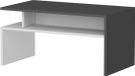 homemaniac Homemania Ada Salontafel 90x50x43 cm wit/antraciet