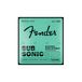 Fender 7250 Bass Strings, Nickel Plated Steel, Long Scale, 7250ML .045-.100 Gauges, (4)