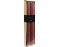 Countryfield Vela bougie 25 cm Rouge (2 pièces)