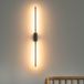 Lucide MARNIK - Lampe murale - LED Dimmable - CCT - 1x13W 2700K/4000K - Capteur de mouvement manuel - Noir - Premium