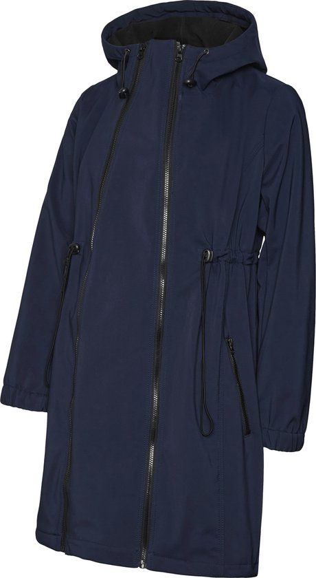 Mama-Licious Jas Mlshella 3in1 Softshell Jacket A. N 20008764 Navy Blazer Dames Maat - XS