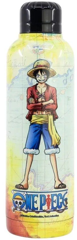 Stor Young Adult - One Piece - Geïsoleerde Roestvrijstalen Fles Monkey D. Luffy - 515 ML