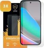 MobyDefend 3-Pack Screenprotectors - Gehard Glas - Geschikt voor Google Pixel 10