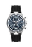 Gc Gc Ironforce Chrono Silicone Quartz Chronograafhorloge Zwart Kast Gemaakt Van 100% Roestvrij Staal En Een Armband Van 100% Siliconen 44 Z76003G7, Z76004G7
