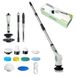 Brosse de nettoyage électrique sans fil X90 10-en-1 - Vert clair