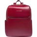 Piquadro Sac à dos pour ordinateur portable en cuir Rouge Foncé