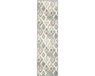 Safavieh Vloerkleed, PAR114, Viscose, Grijs; Multi, 73 x 228 cm