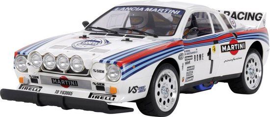 Tamiya 1:10 RC Lancia 037 Rallye TA-02S - RC Car Kit - 4WD - Unpainted