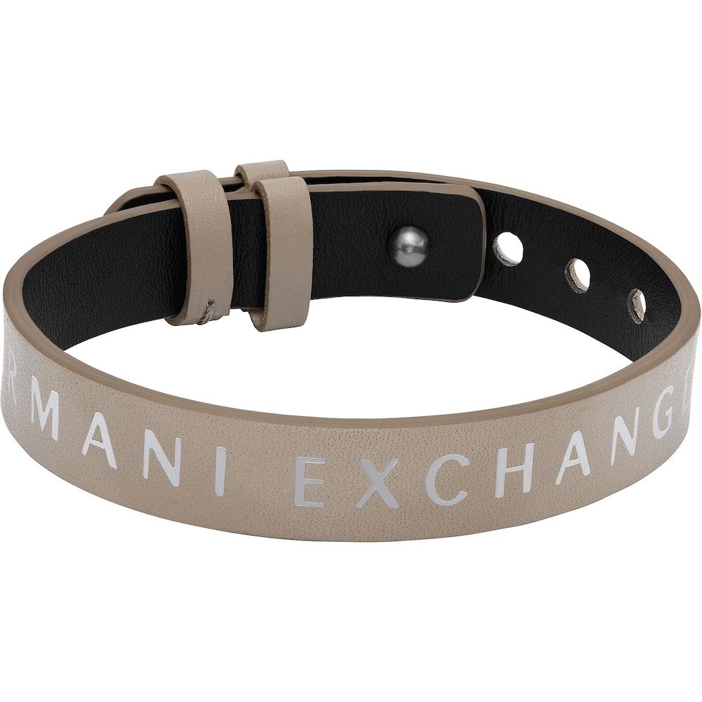 Armani Exchange Armband Leer Heren