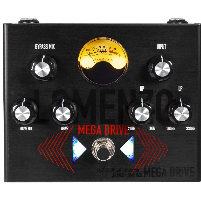 Ashdown James LoMenzo Mega Drive Distortion Pedal for Bass Guitar