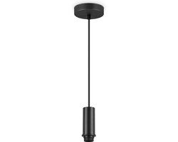 Home Sweet Home Fabric Hanglamp - 10/10/230 cm - Zwart
