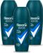 Rexona Men Advanced Protection Dry Cobalt Deodorant Roller - 50 ml - Voordeelverpakking - 3 stuks