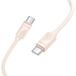 Merkloos / Sans marque HOCO USB-C naar USB-C Kabel 1m 60W Snel Opladen Roze