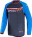 Alpinestars Maxdura Dual Motocross-trui Gris/bleu Taille S